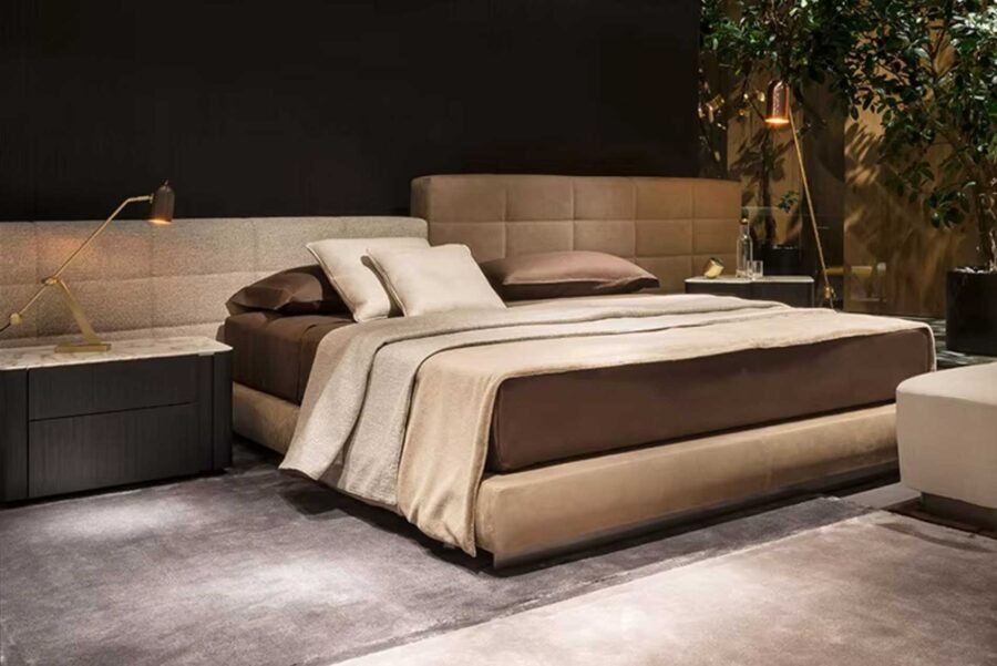 Giường ngủ phong cách Ý LC641 - Ảnh 4